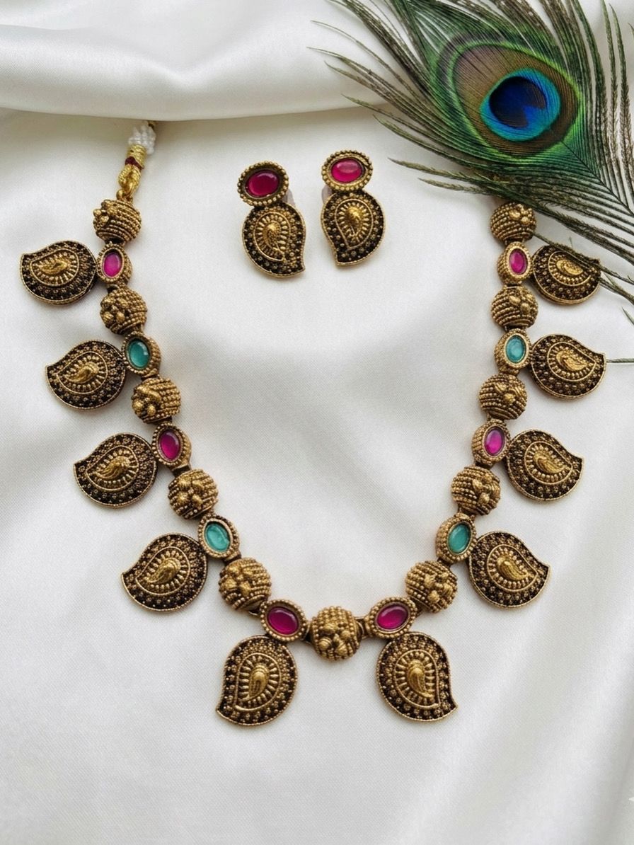 Mango Necklace Multi